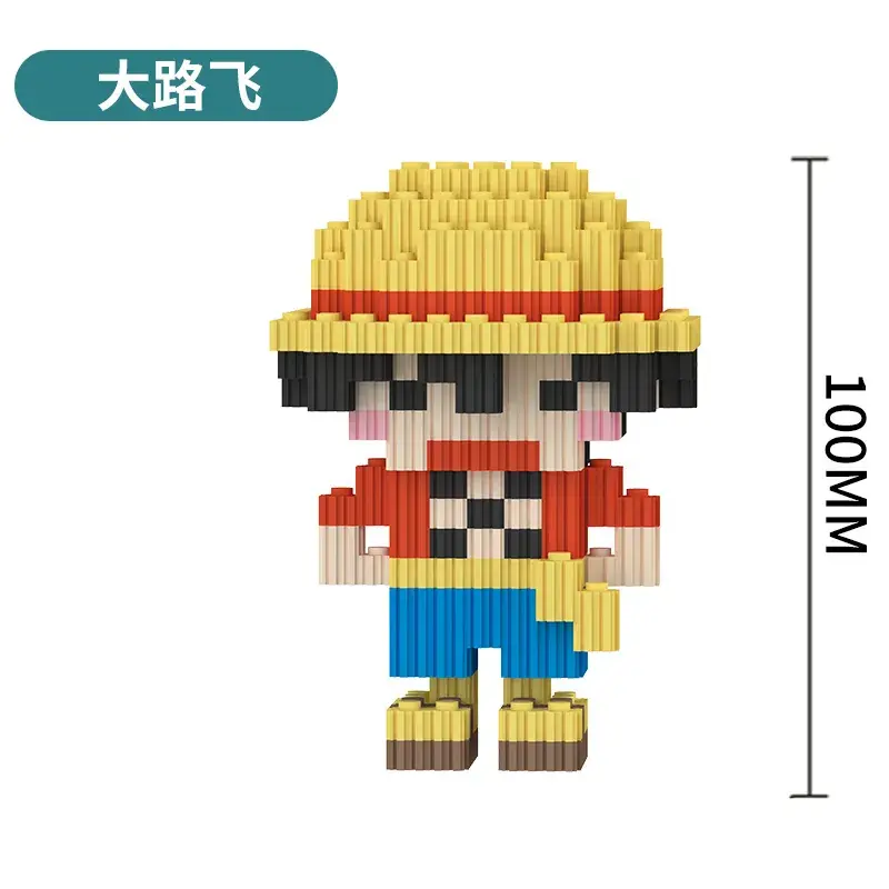 Xinzhe Disney Donald Duck Mini Handmade Toy 578 Pieces - Image 25