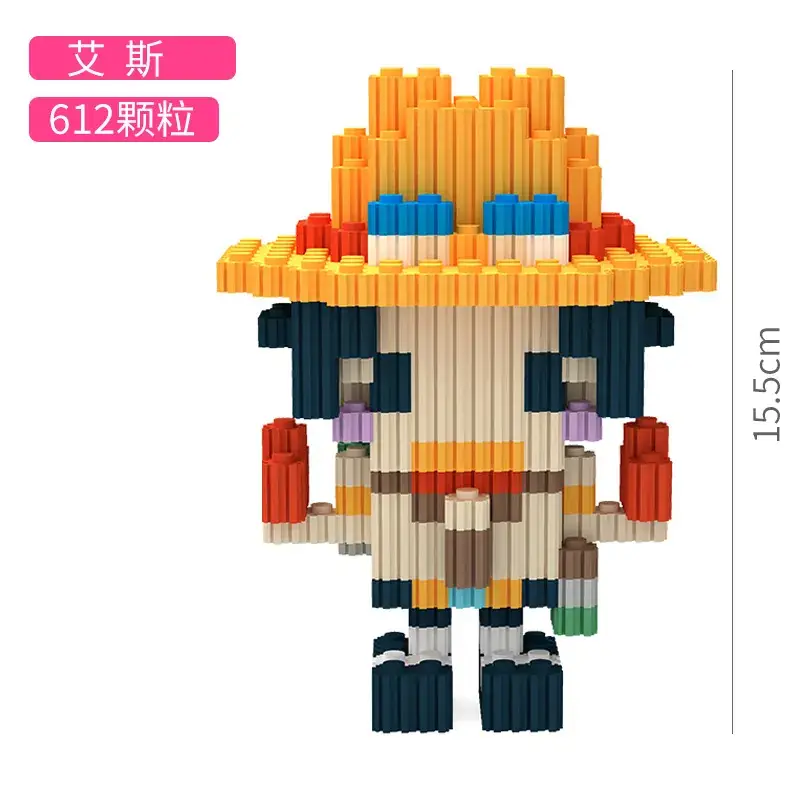 Xinzhe Disney Donald Duck Mini Handmade Toy 578 Pieces - Image 27