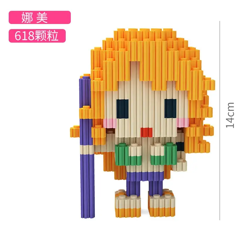 Xinzhe Disney Donald Duck Mini Handmade Toy 578 Pieces - Image 29