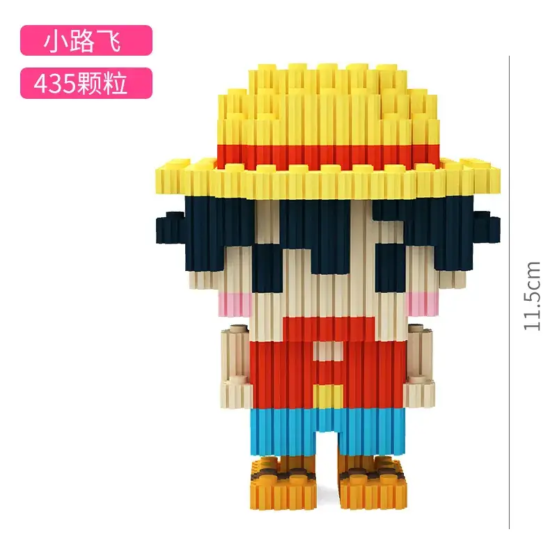 Xinzhe Disney Donald Duck Mini Handmade Toy 578 Pieces - Image 46
