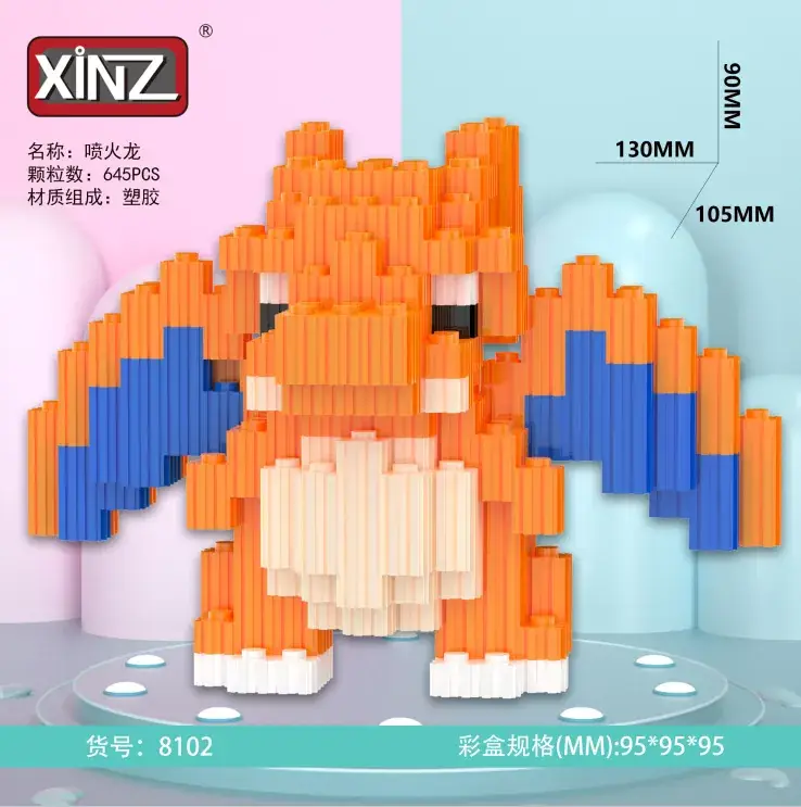 Xinzhe Disney Donald Duck Mini Handmade Toy 578 Pieces - Image 59