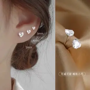 Sterling Silver Heart Earrings for Women — feature 6