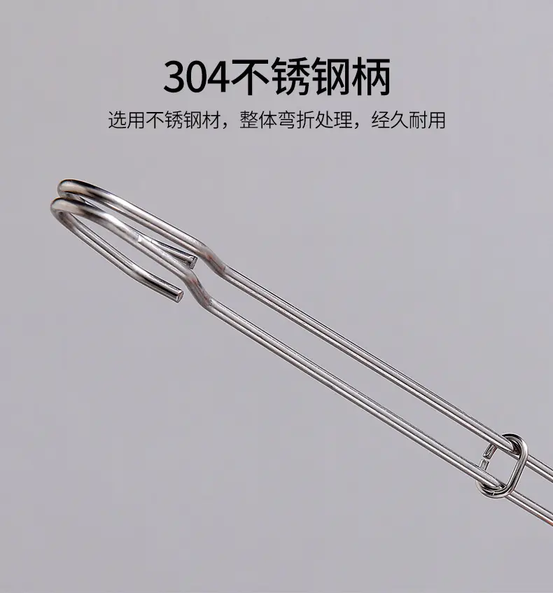 Stainless Steel Honeycomb Cup Brush Long Handle Replaceable — feature 10