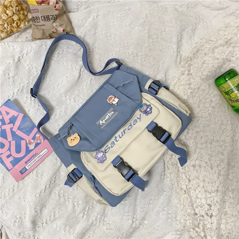 Nylon Crossbody Bag for Girls Large Capacity Fashionable - Image 5
