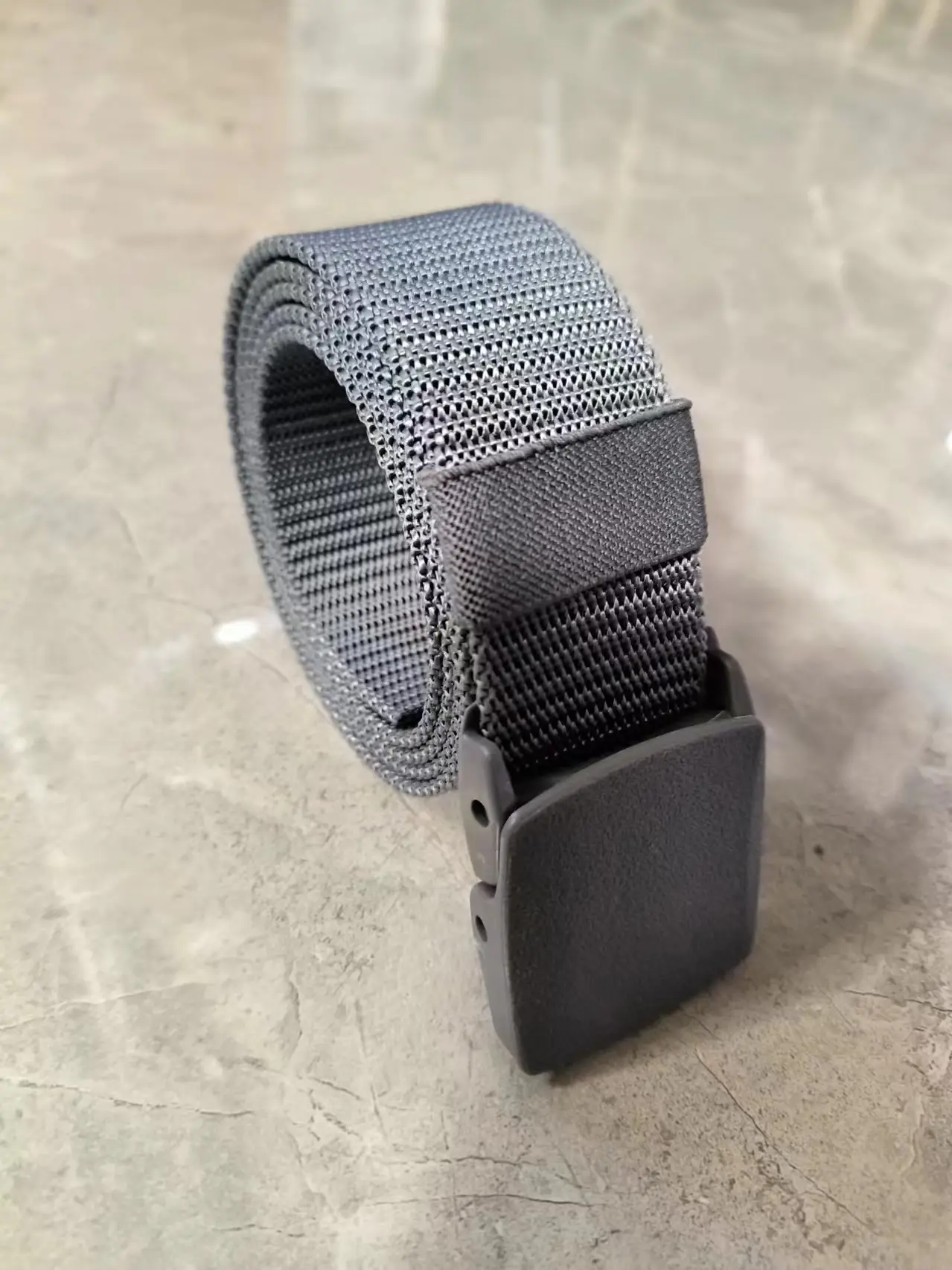 38" Wide Nylon Tactical Belt with Buckle - Image 6