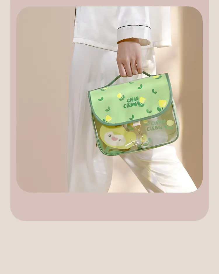 Portable Hook Wash Bag Large Capacity Waterproof Cartoon Cosmetic Travel Convenient Cosmetic Storage Bag — feature 18