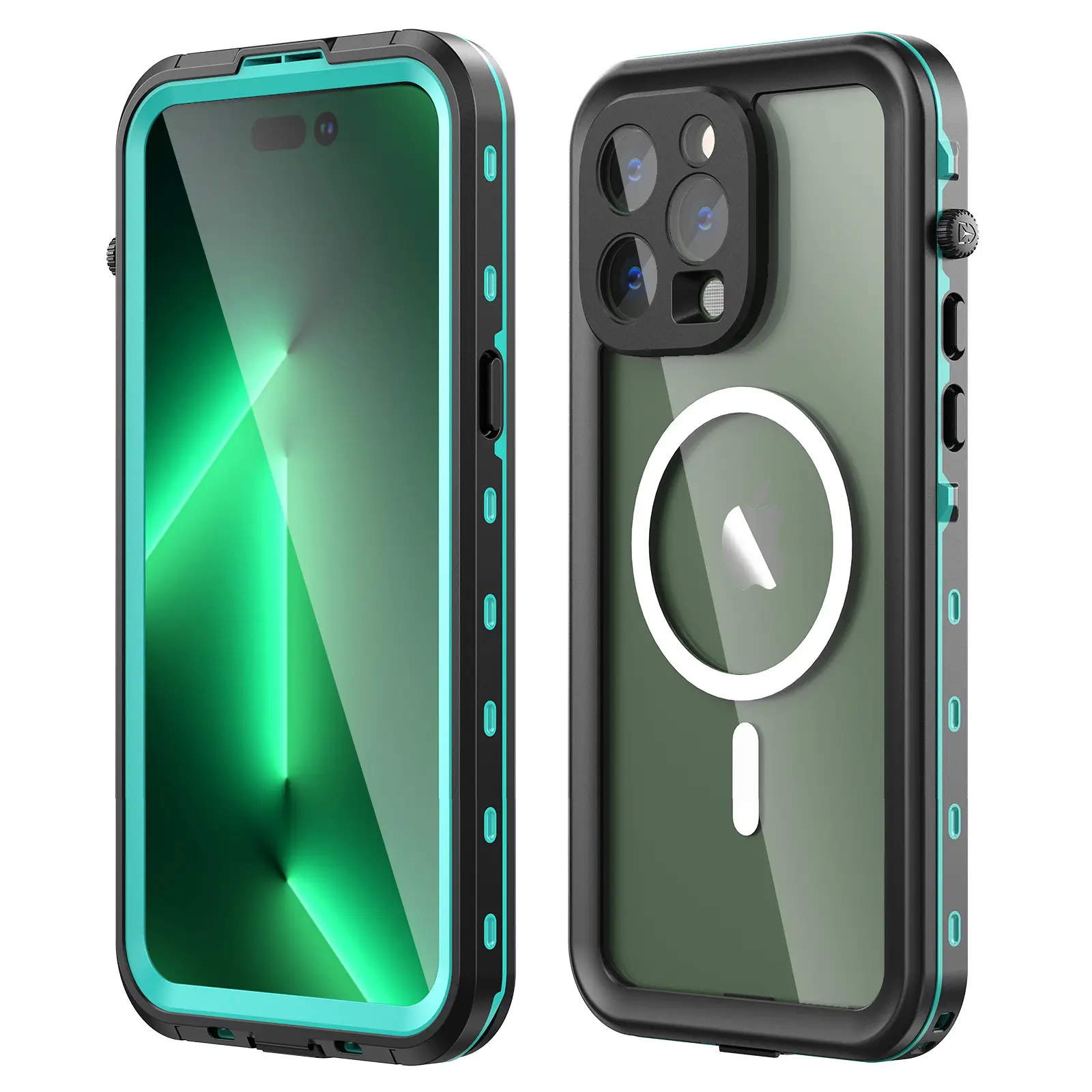 Waterproof Mag Safe Phone Case for 14 Pro - Image 3