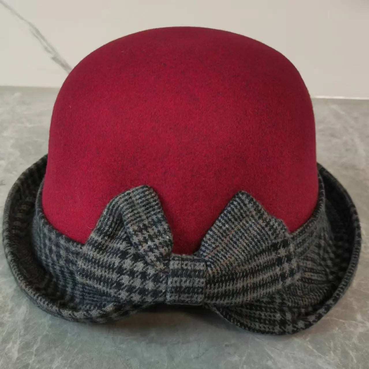 Women's Woolen Bow Hat Autumn Winter Warm - Image 7