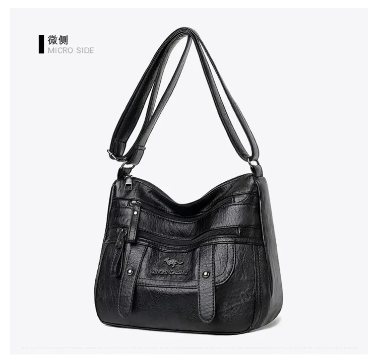Soft Leather Shoulder Crossbody Bag Purple 2025 — feature 21
