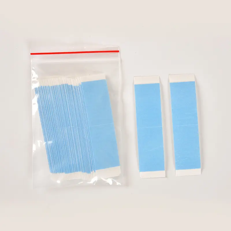 Blue Hair Extensions Adhesive Patch Double-Sided Tape - Image 2