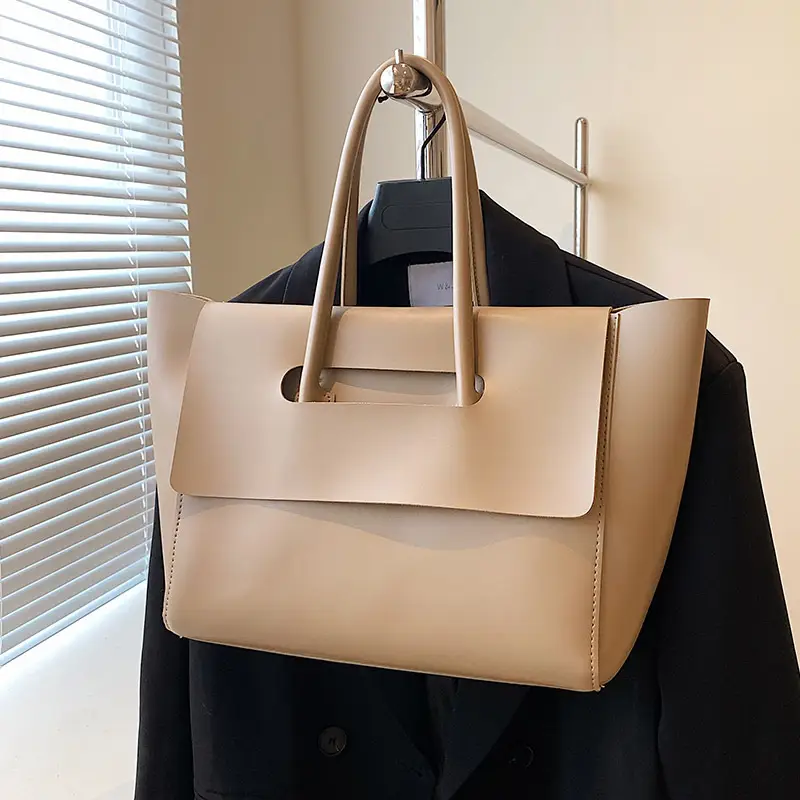 Women's Cross-Border Leather Tote Bag Brown 2025 - Image 7
