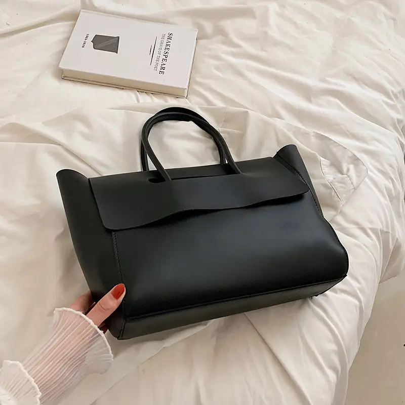 Women's Cross-Border Leather Tote Bag Brown 2025 - Image 3