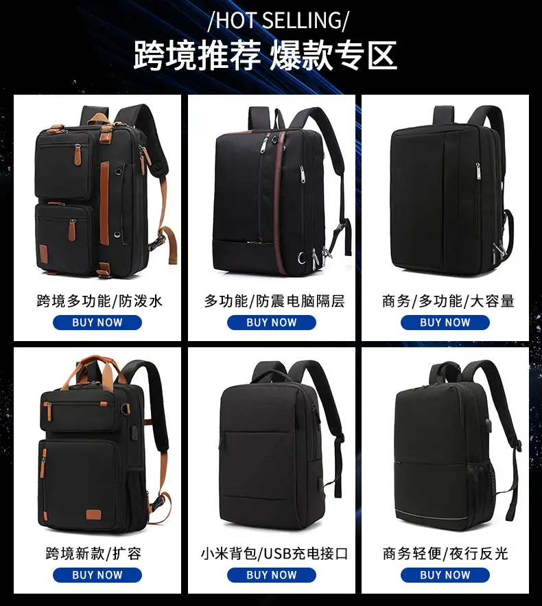 Men's Black Crossbody Phone Bag with USB Charging — feature 1
