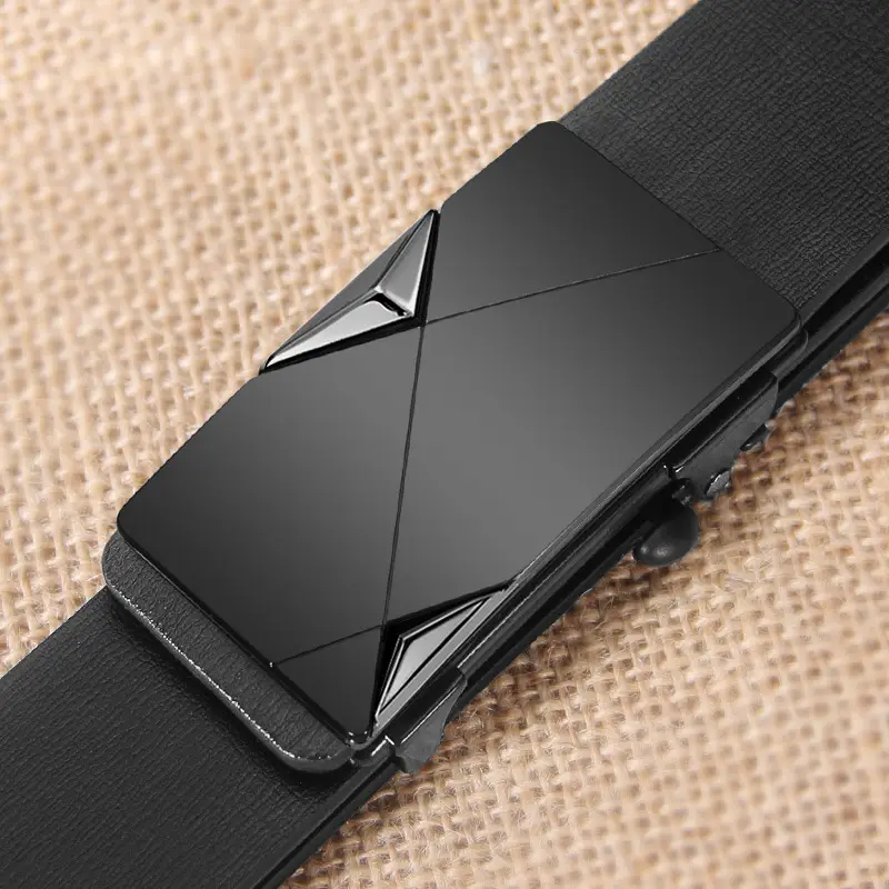 Ceviavn Kiesan Men's Leather Belt with Logo — feature 9