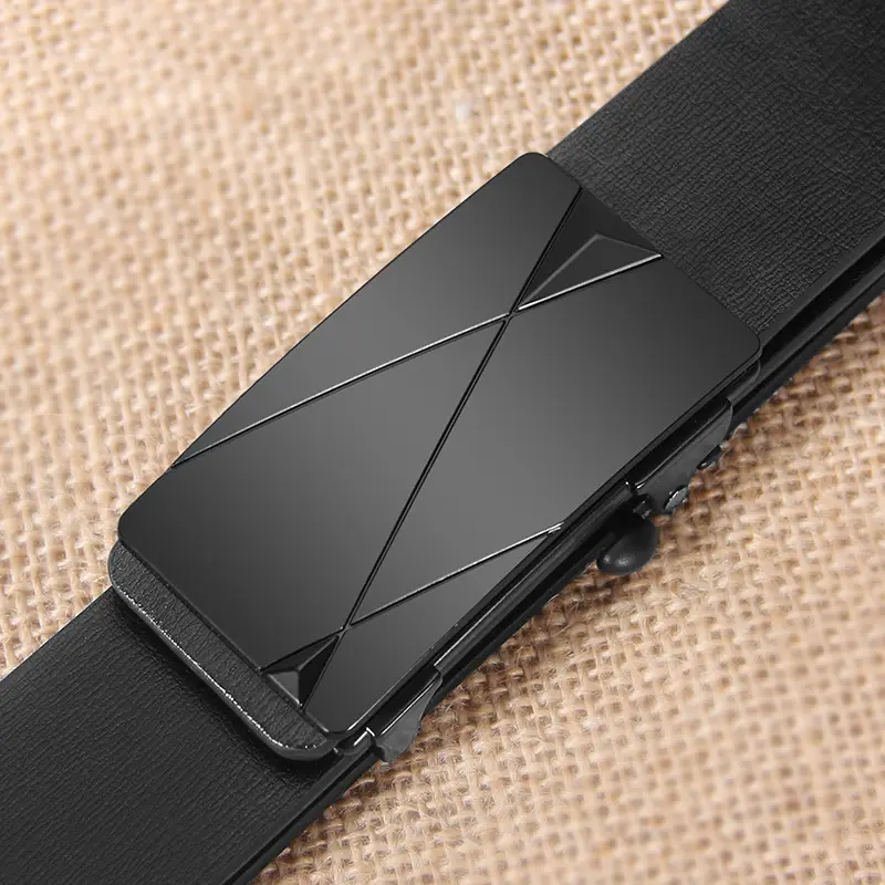 Ceviavn Kiesan Men's Leather Belt with Logo — feature 10