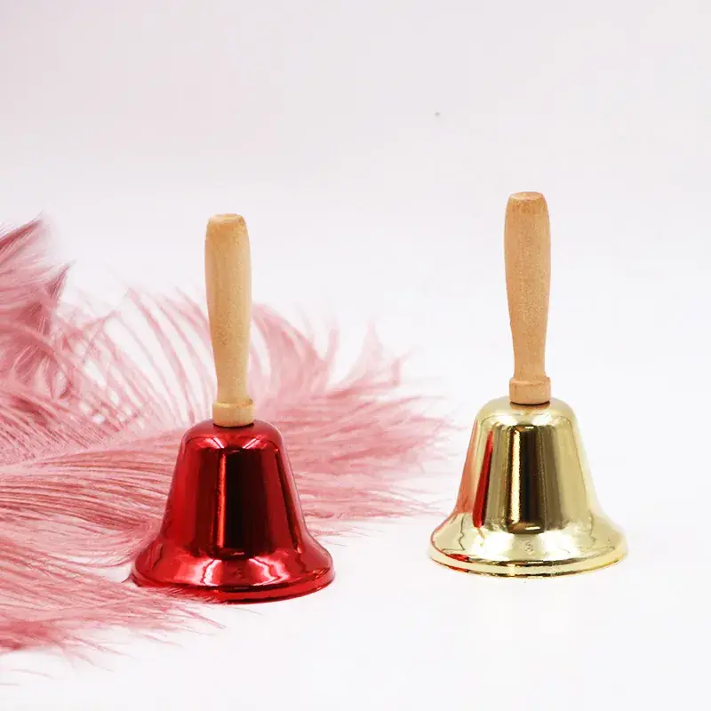 6.5cm Santa Claus Metal Bell Bell for Home Decor