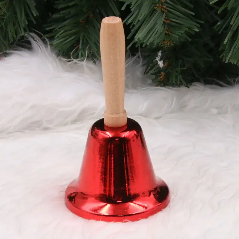 6.5cm Santa Claus Metal Bell Bell for Home Decor