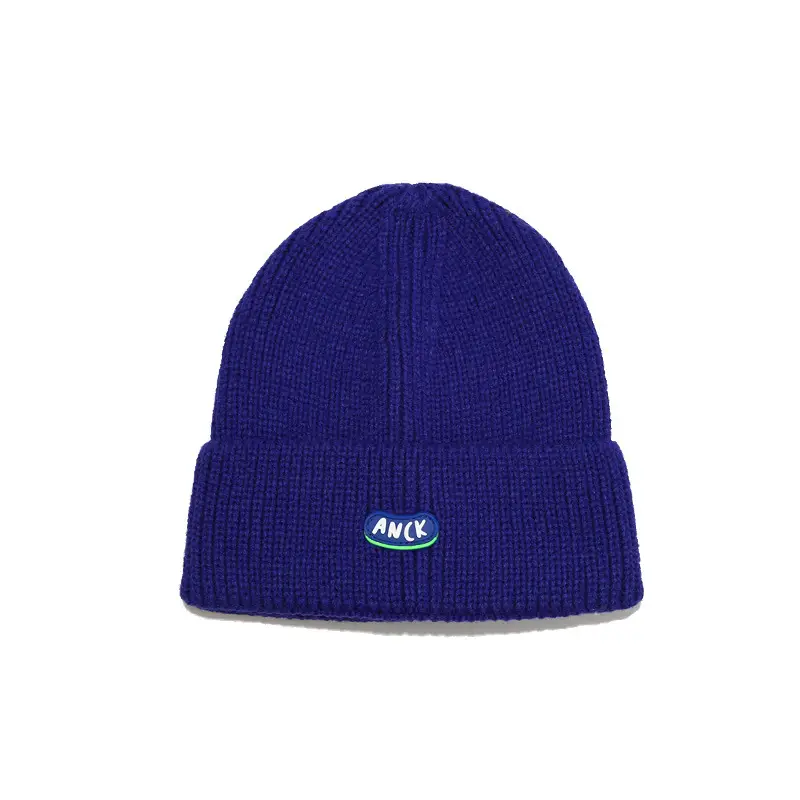 Men Wool Knitted Beanie Grey Winter Warm - Image 27