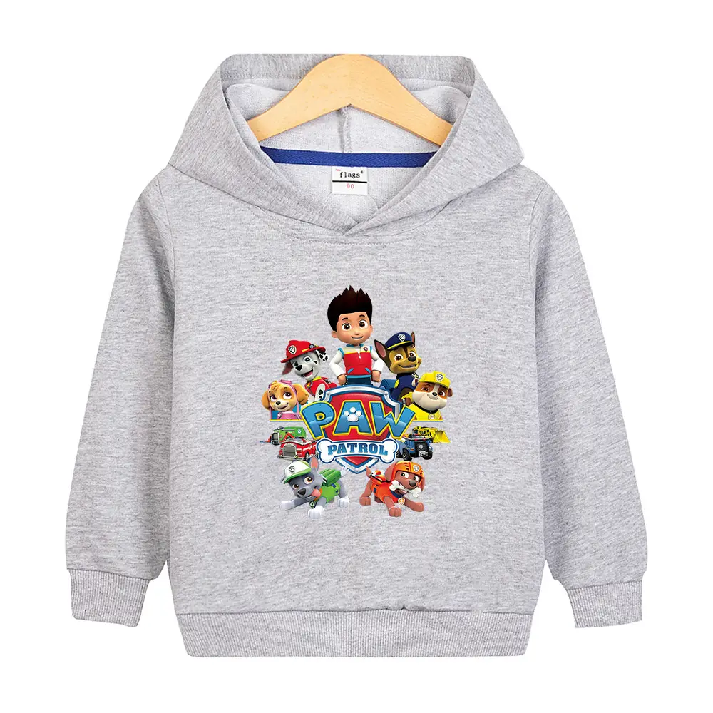 Boys Orange Cartoon Hoodie 2022 Korean Style - Image 2