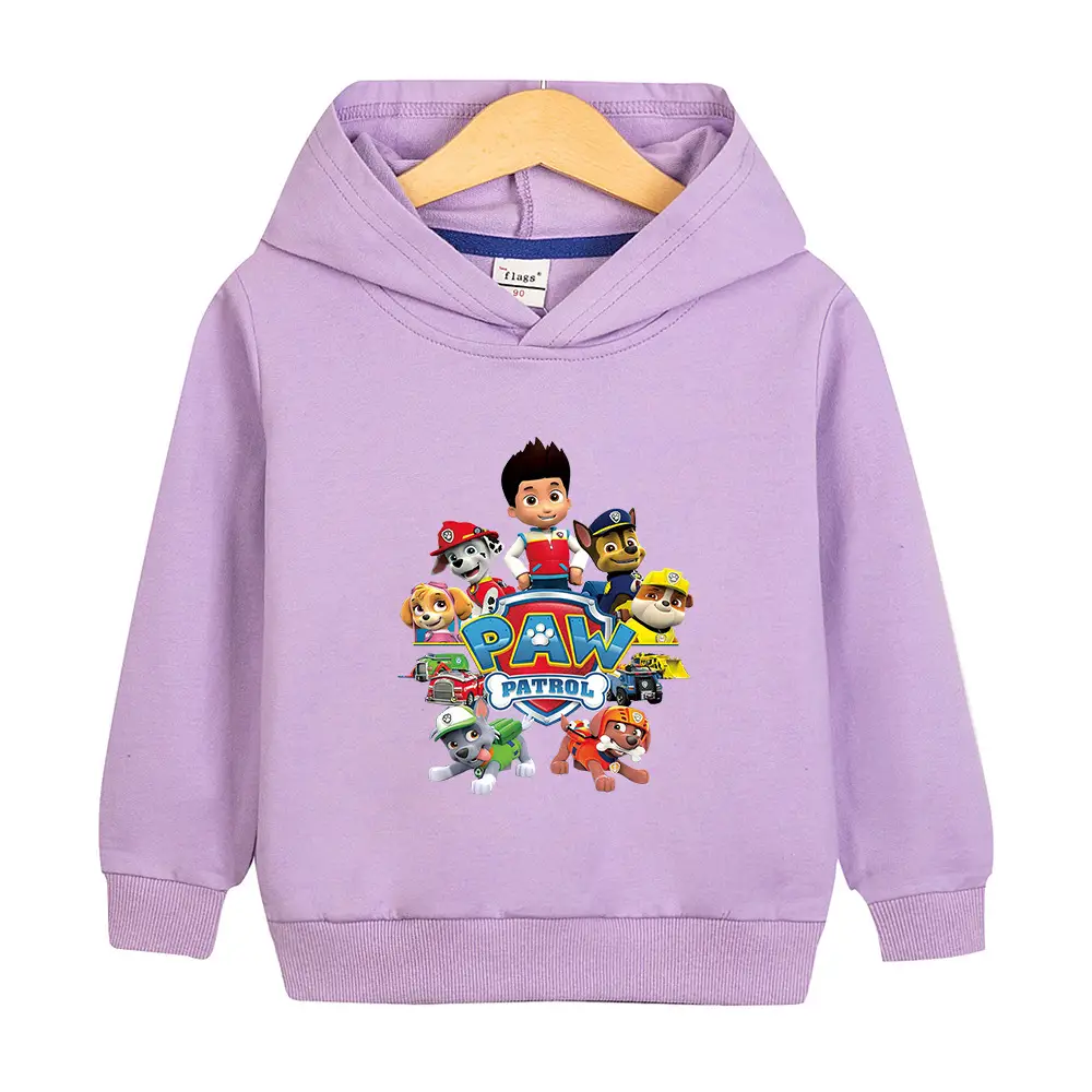 Boys Orange Cartoon Hoodie 2022 Korean Style - Image 8