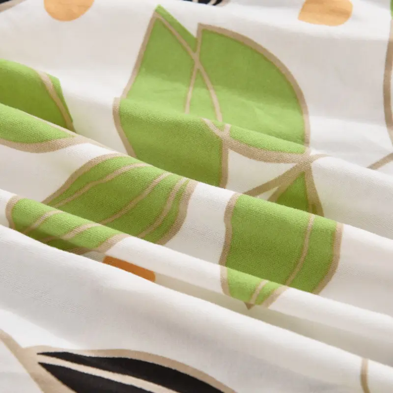 Stretch Printed Leaf Chair Cover for Sofa - Image 22