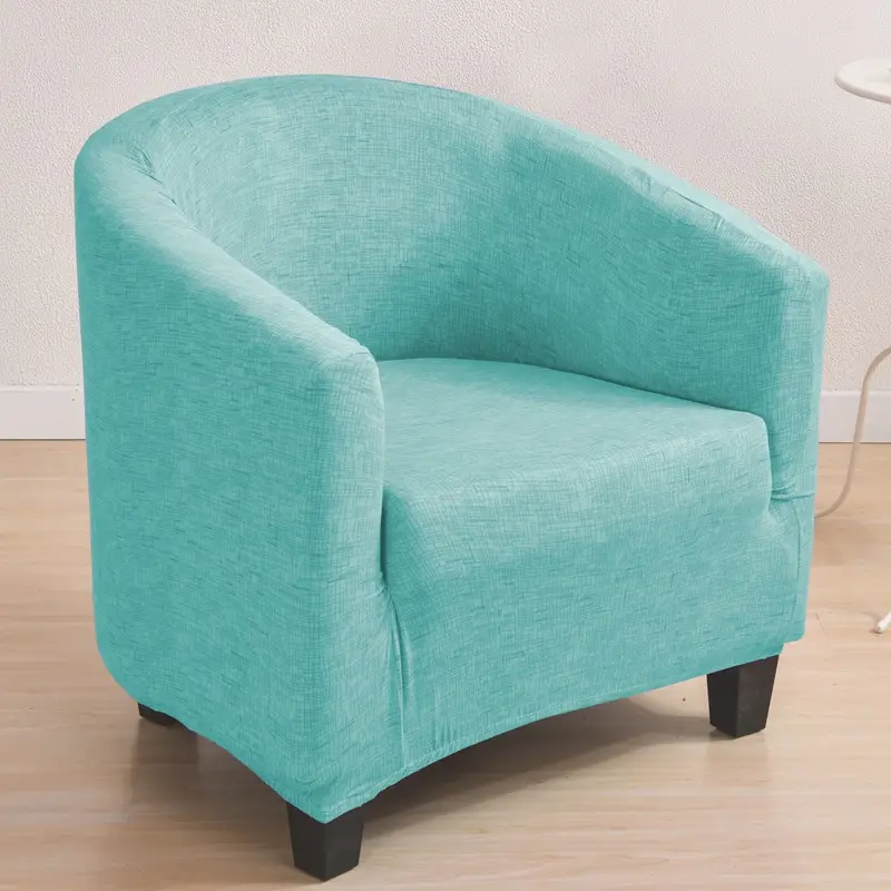 Stretch Printed Leaf Chair Cover for Sofa - Image 14