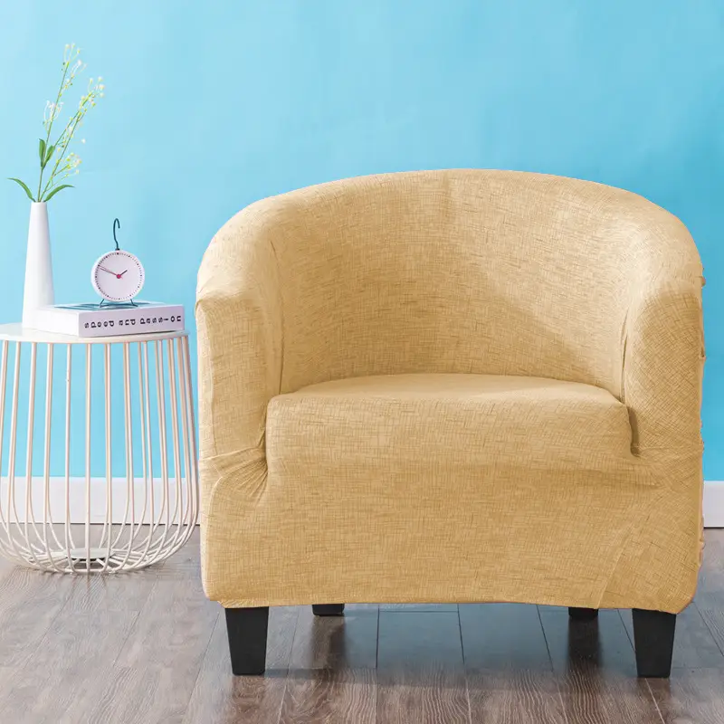Stretch Printed Leaf Chair Cover for Sofa - Image 9