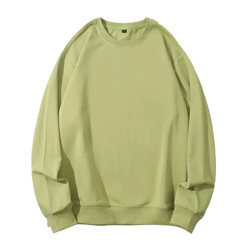 280g Cotton Terry Sweatshirt Navy Round Neck