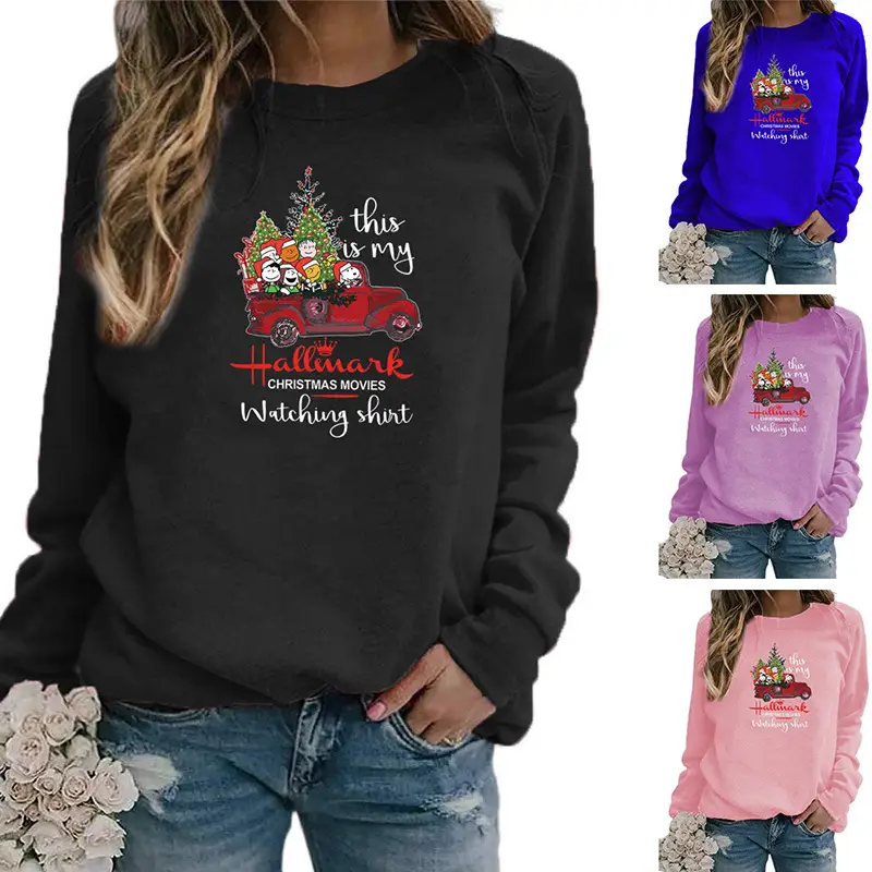 Merry Christmas Holiday Shirt Yellow Round Neck - Image 10