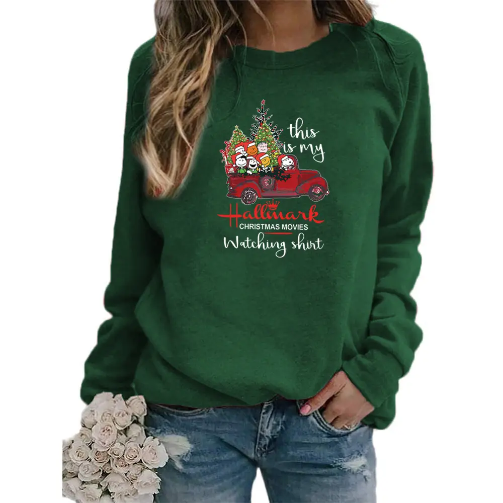 Merry Christmas Holiday Shirt Yellow Round Neck - Image 9