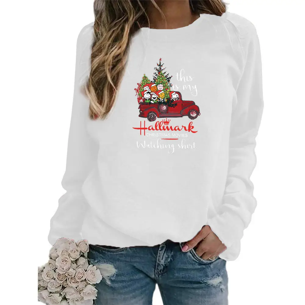 Merry Christmas Holiday Shirt Yellow Round Neck - Image 7