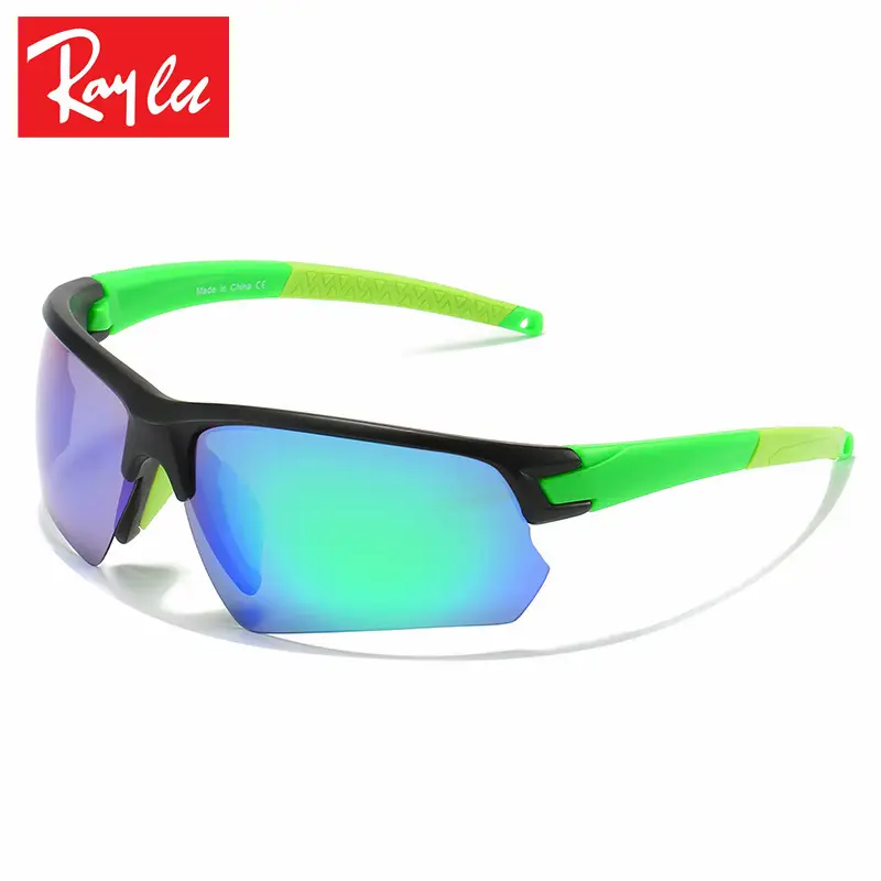 Men Women Polarized Sports Sunglasses Green Blue - Image 10