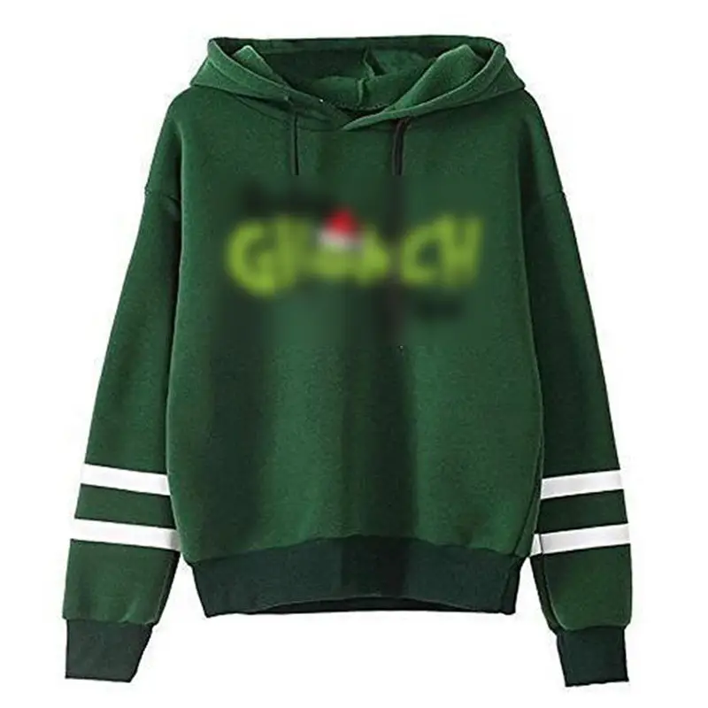Black Hooded Sweatshirt Autumn Winter Men Women Loose Fit