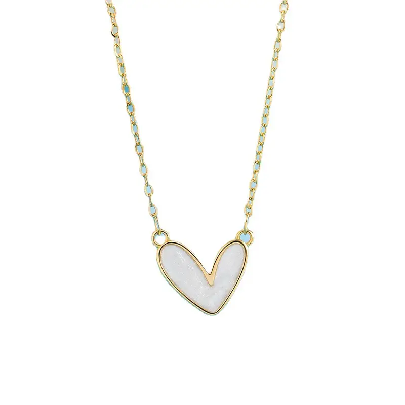 White Fritillaria Love Necklace for Women - Image 5