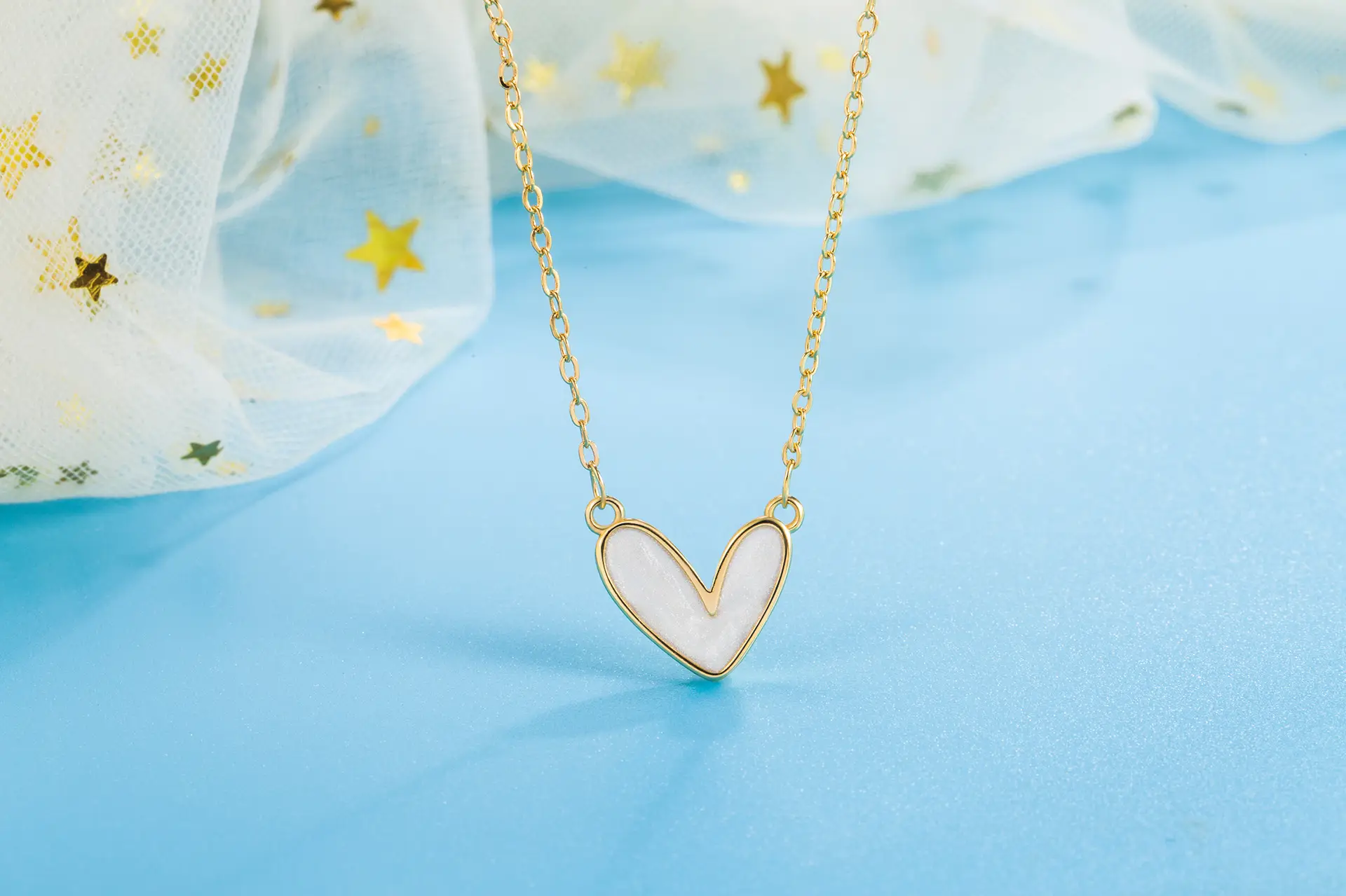 White Fritillaria Love Necklace for Women — feature 1