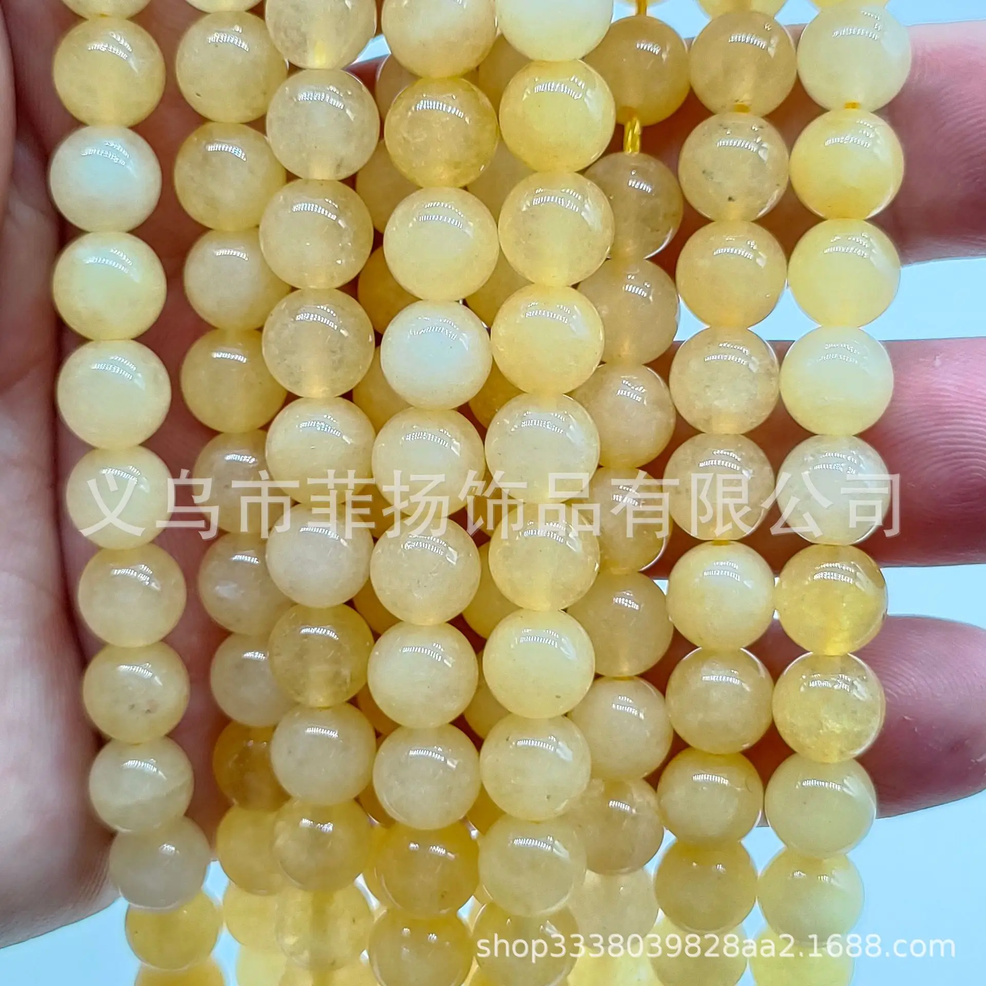 Natural Round Stone Beads for DIY Jewelry Accessories