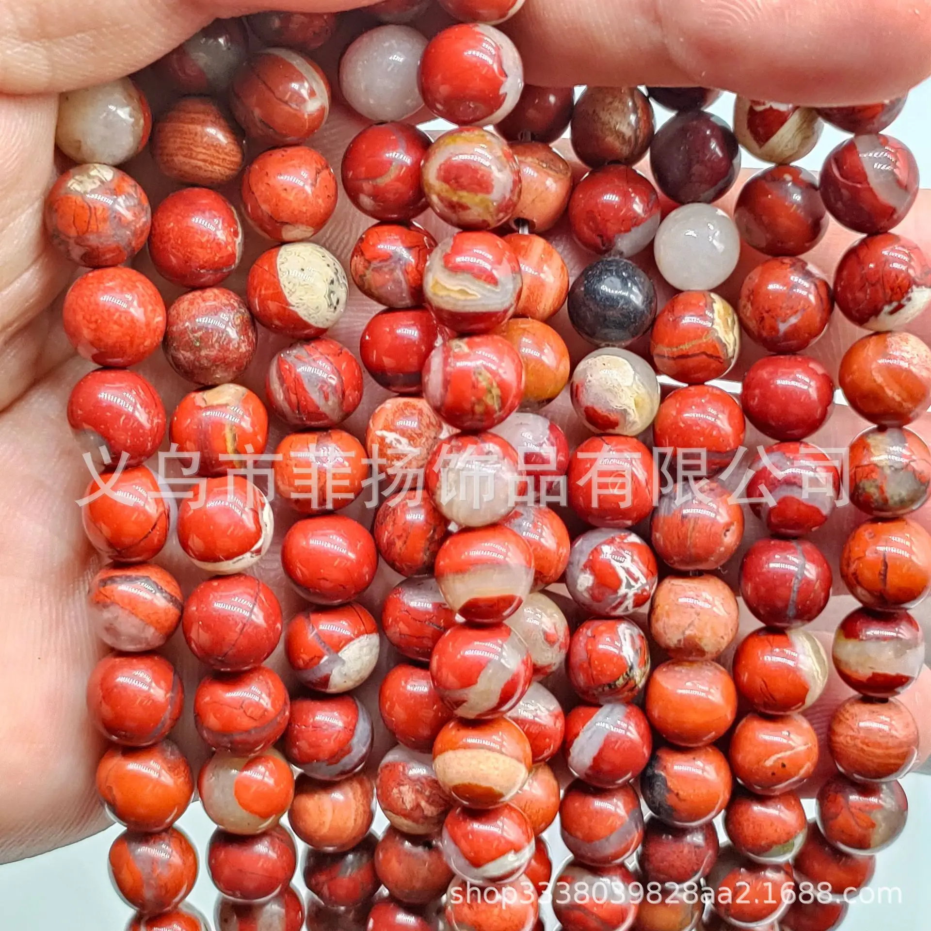 Natural Round Stone Beads for DIY Jewelry Accessories