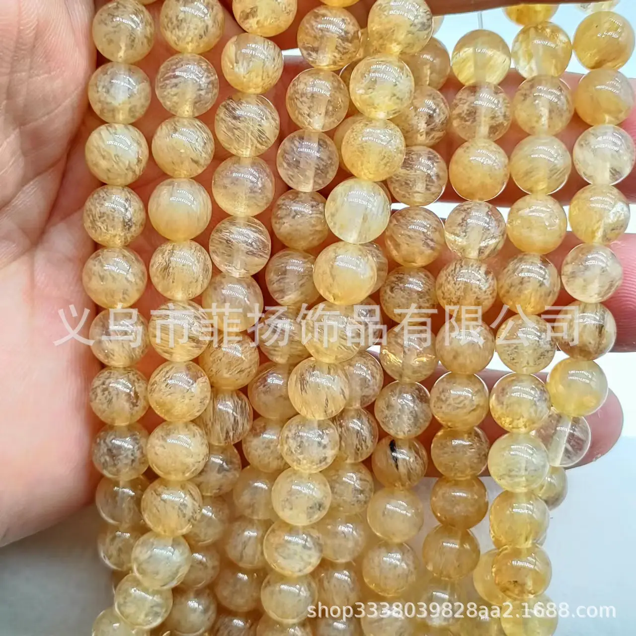 Natural Round Stone Beads for DIY Jewelry Accessories