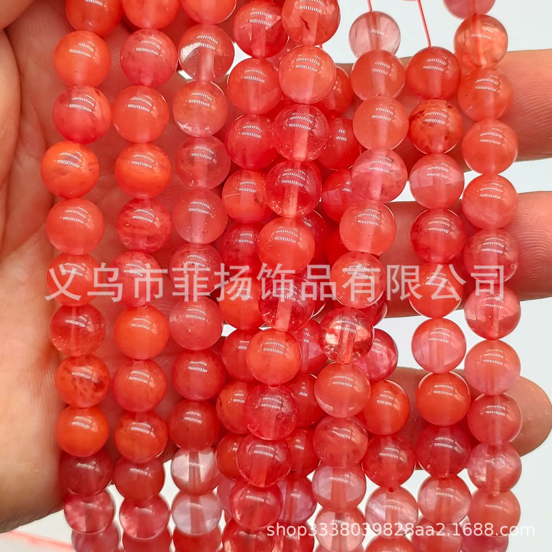 Natural Round Stone Beads for DIY Jewelry Accessories