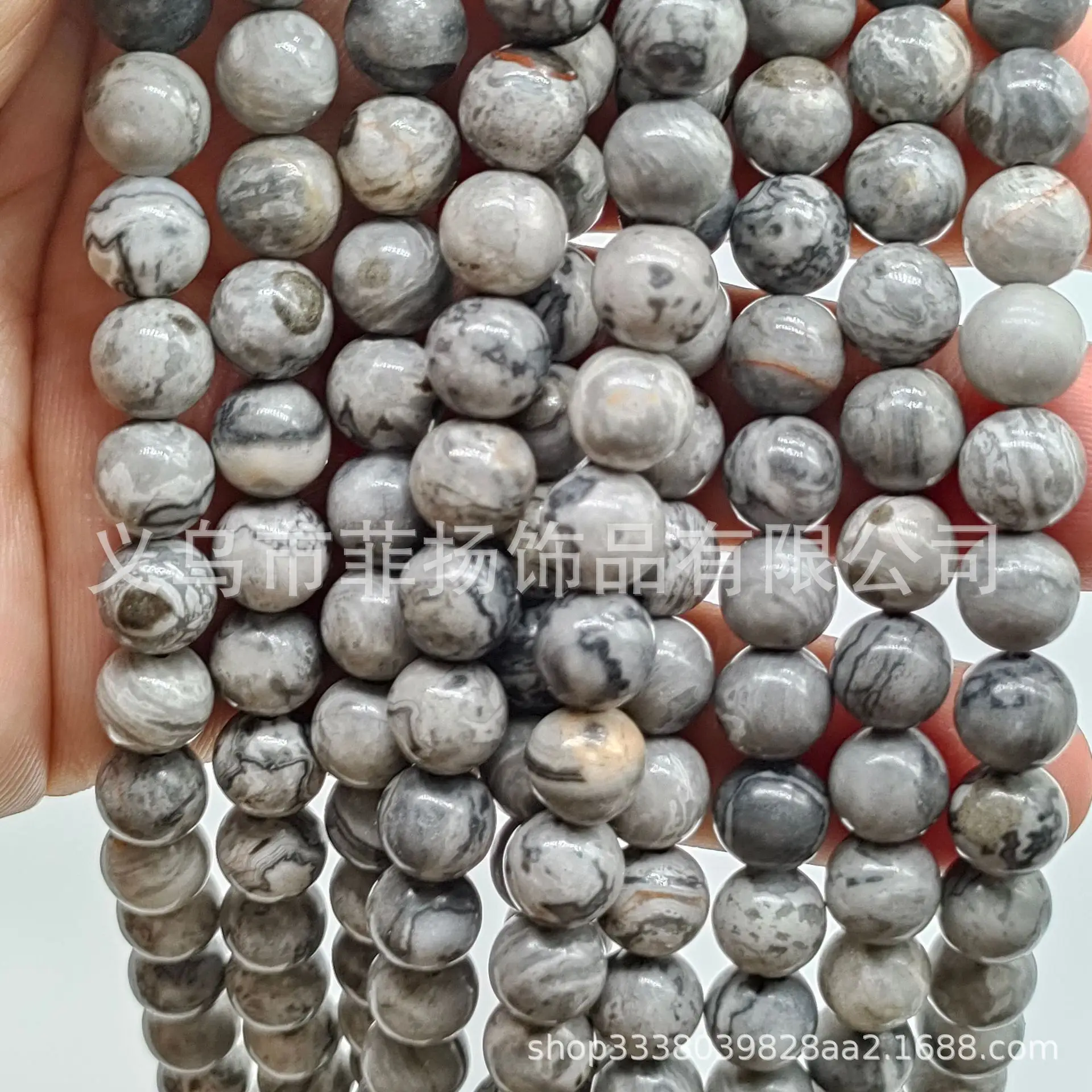 Natural Round Stone Beads for DIY Jewelry Accessories