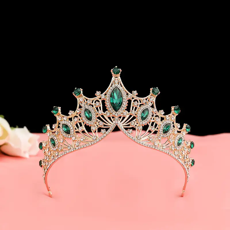 Crown Princess Tiara Blue Crystal Eighteen-Yearold