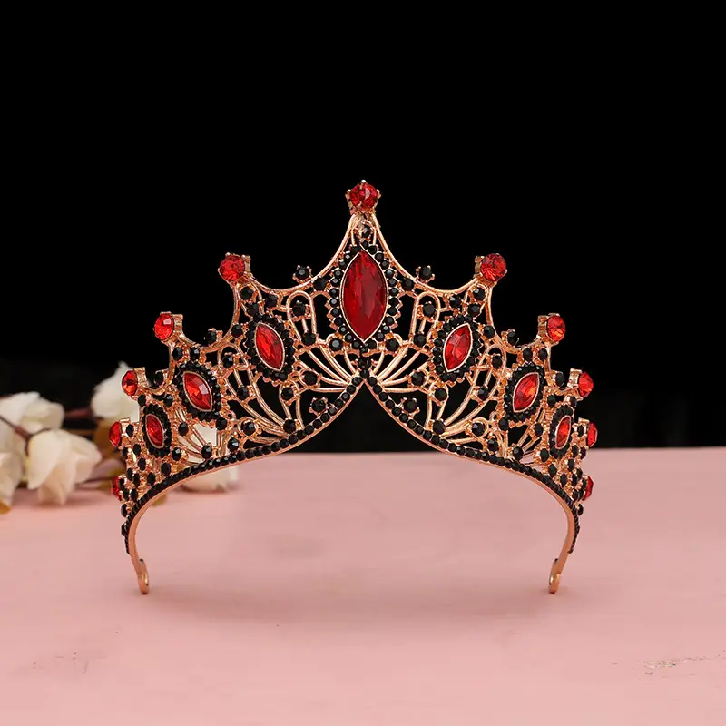 Crown Princess Tiara Blue Crystal Eighteen-Yearold