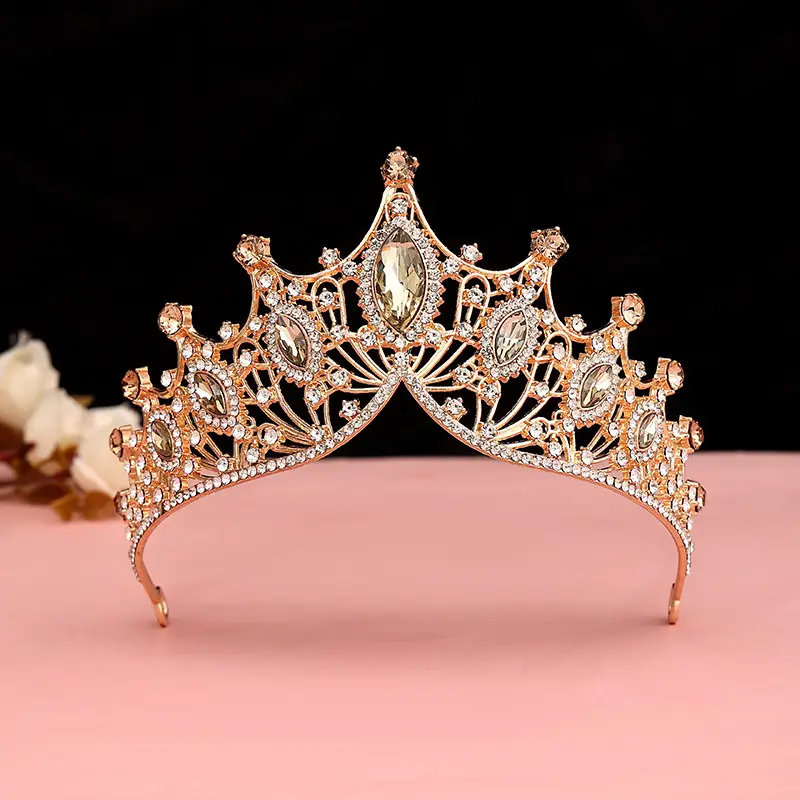 Crown Princess Tiara Blue Crystal Eighteen-Yearold