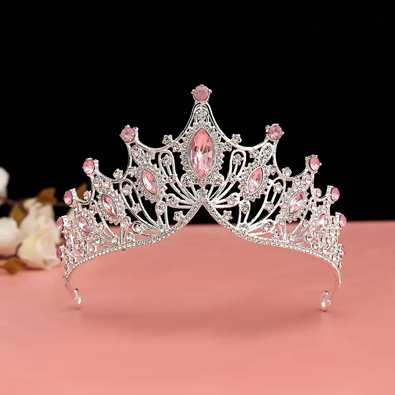 Crown Princess Tiara Blue Crystal Eighteen-Yearold