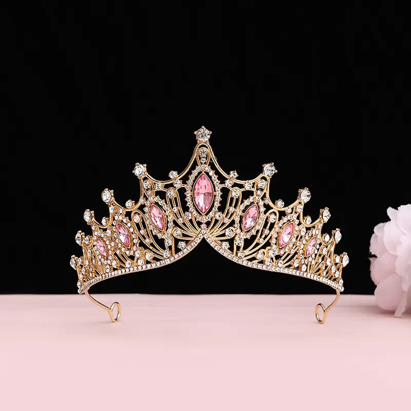 Crown Princess Tiara Blue Crystal Eighteen-Yearold