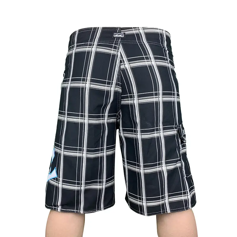 2023 Summer Men's Blue Striped Beach Shorts - Image 19