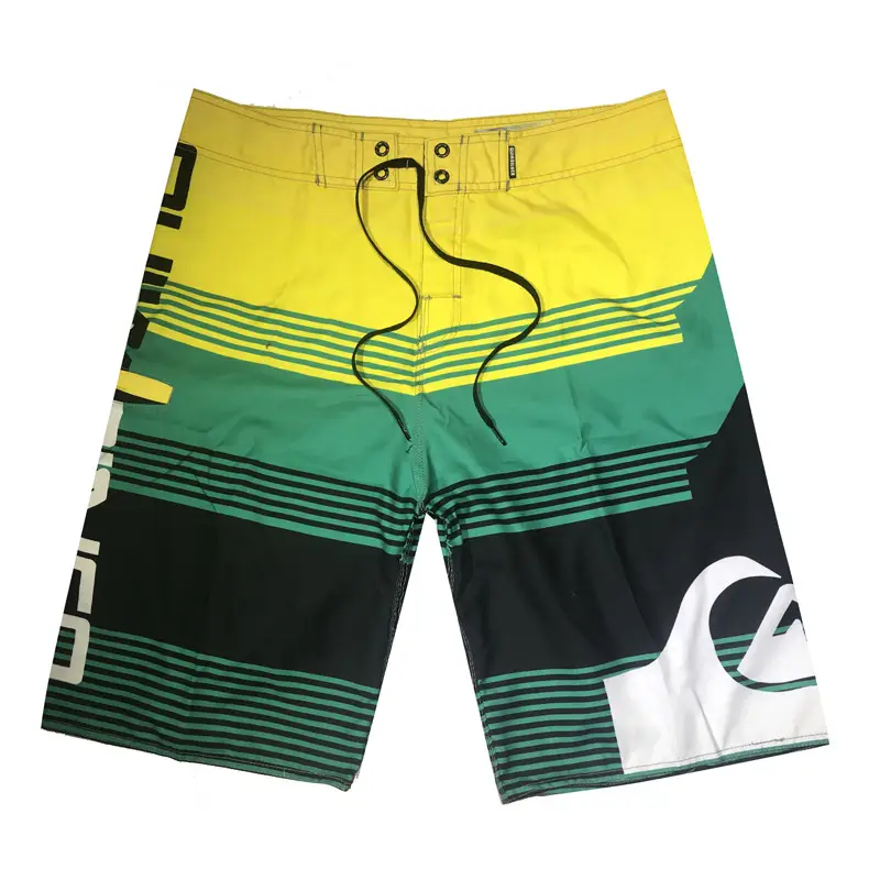 2023 Summer Men's Blue Striped Beach Shorts - Image 15