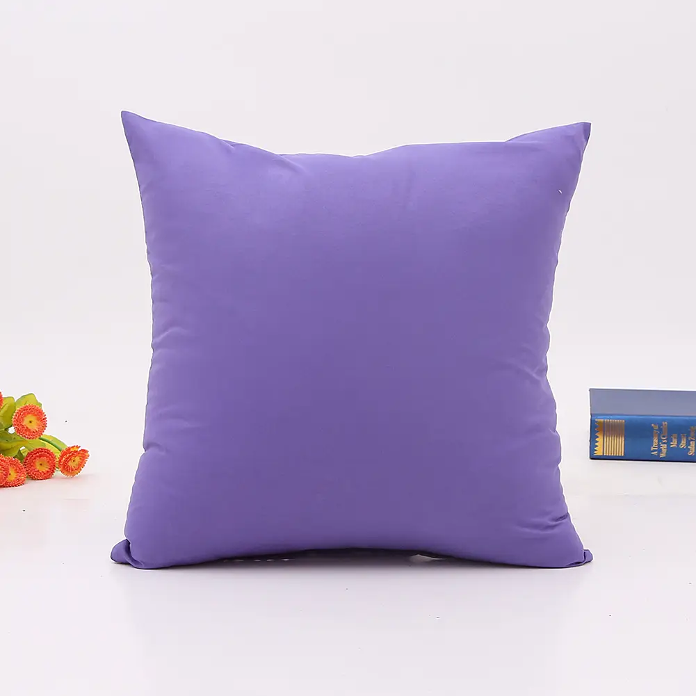 Blue Brushed Modern Living Room Pillowcase - Image 22