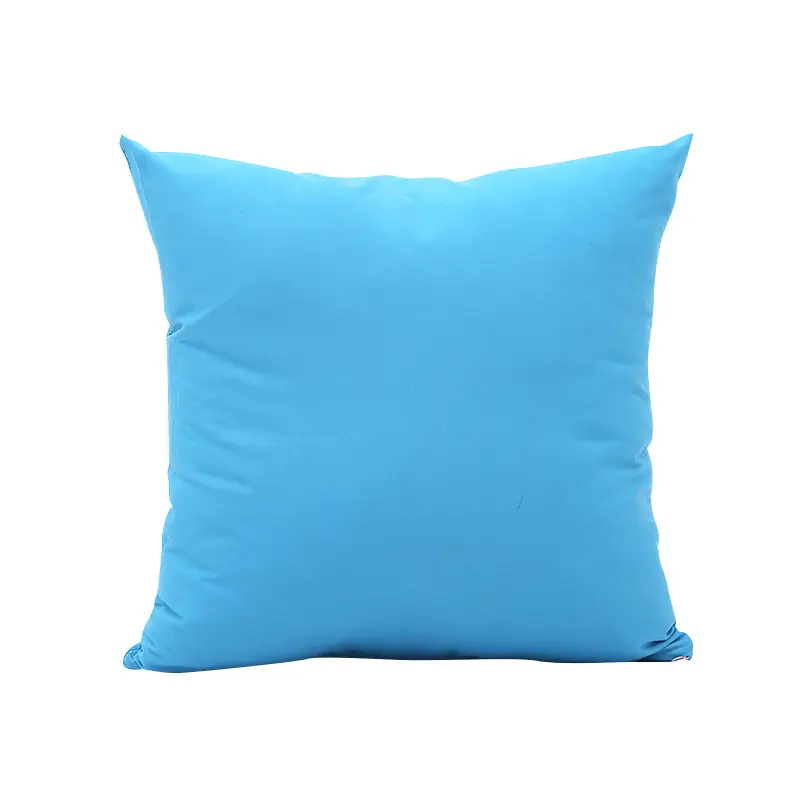 Blue Brushed Modern Living Room Pillowcase - Image 23