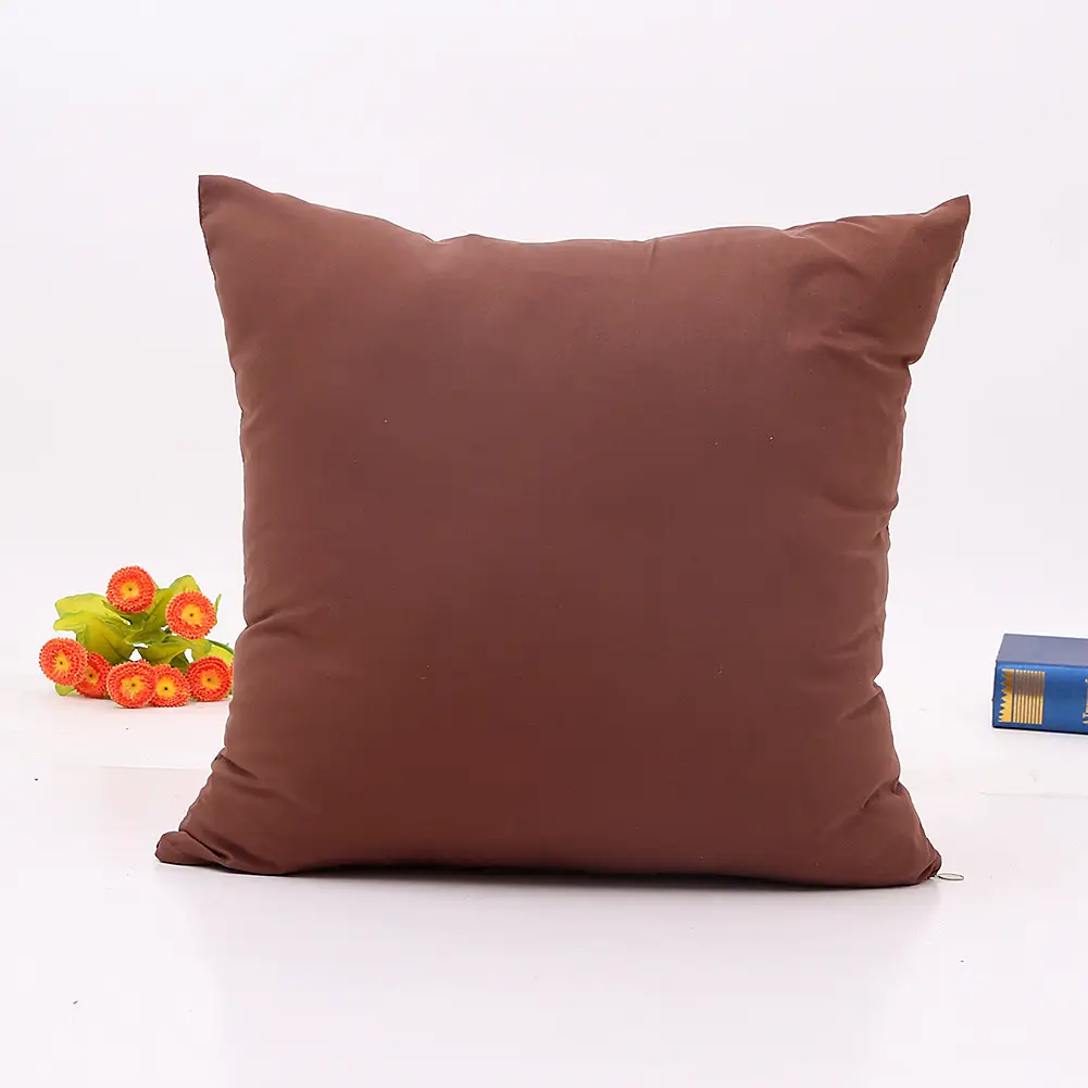 Blue Brushed Modern Living Room Pillowcase - Image 11